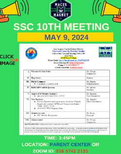 SSC 10th Meeting